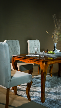 Heritage Saffron Dining Set - Table Detail
