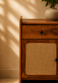 Abheer Wooden Rack