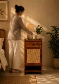 Abheer Wooden Rack