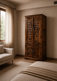 Aariv Wood Cabinet