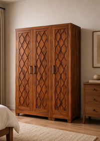 Revaan Wood Cabinet