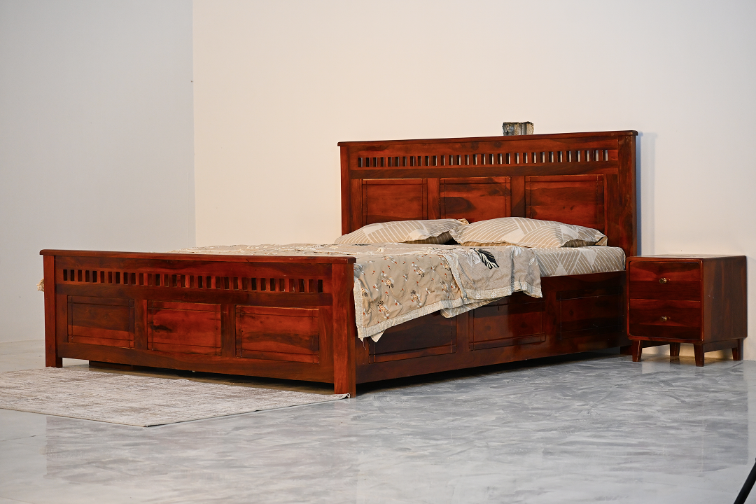 Devansh Heritage Bed