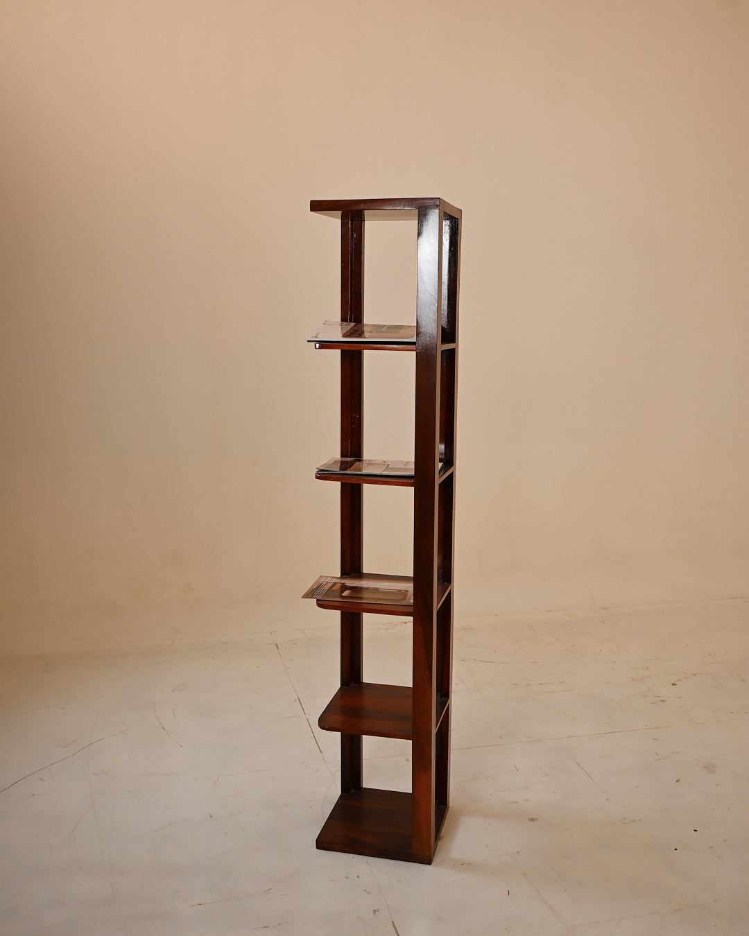 Elara Solid Wood Bookshelf
