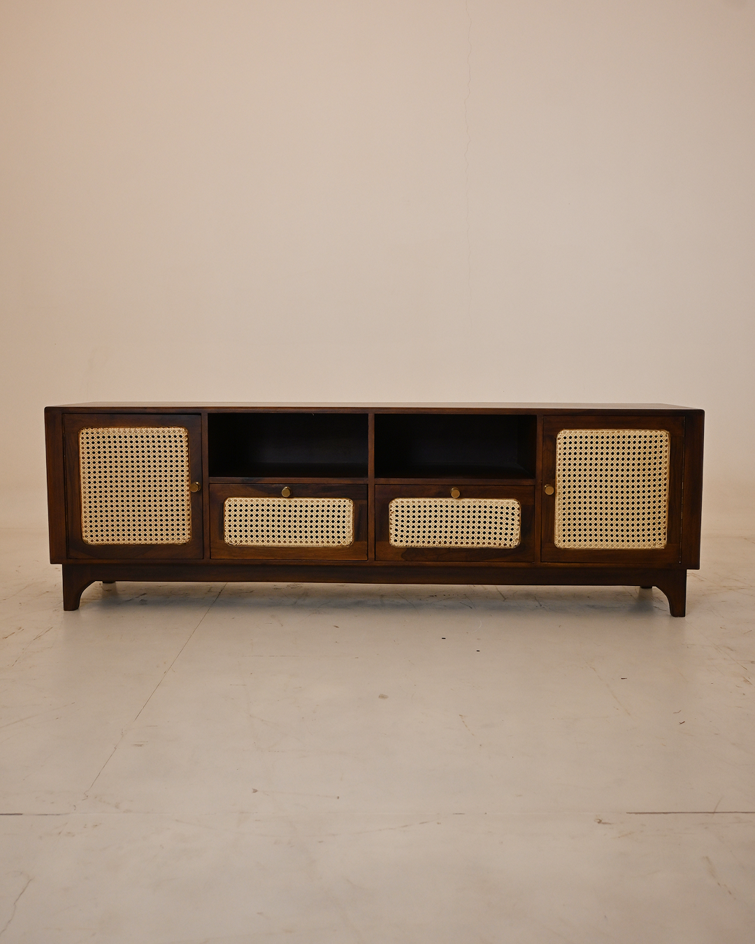 Verona Cane Luxe TV Unit