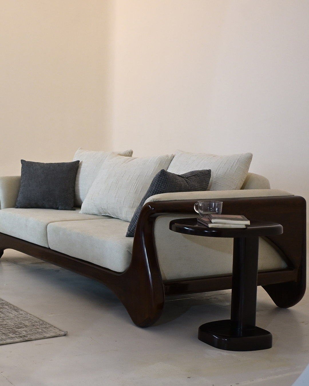 Arden  Wood Sofa