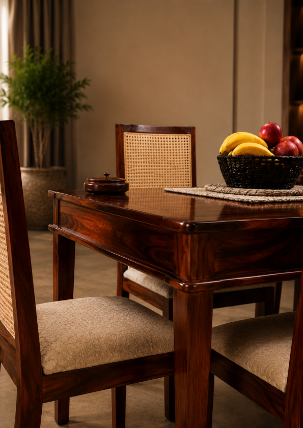 CaneCraft Dining Set