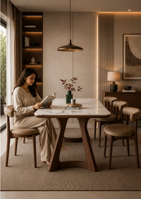 Arcadia Marble Dining Table