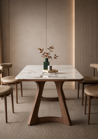 Arcadia Marble Dining Table