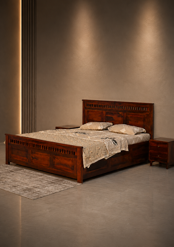 Devansh Heritage Bed