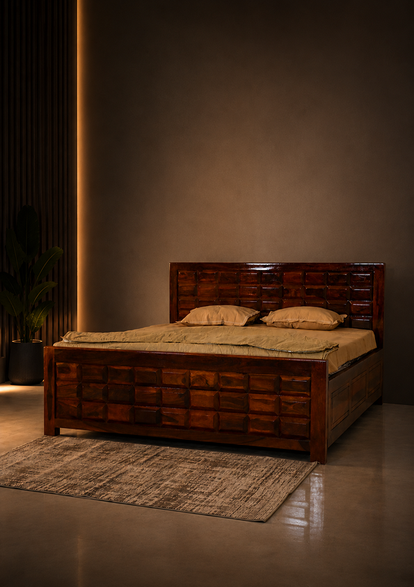 Rajvansh Wooden Bed
