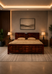 Rajvansh Wooden Bed