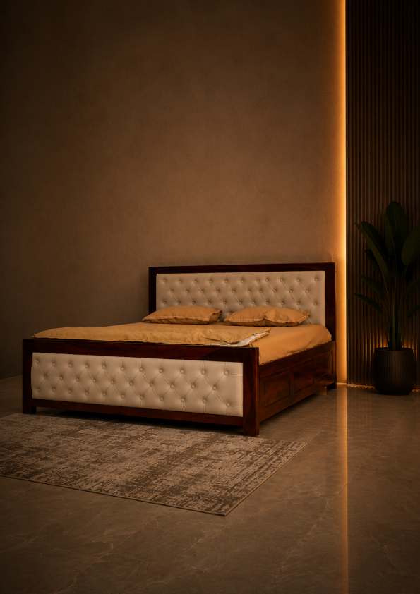 Ivory Heritage Bed