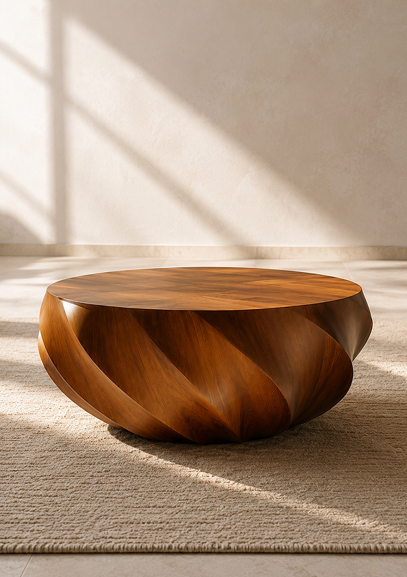 Walnut Spiral Luxe