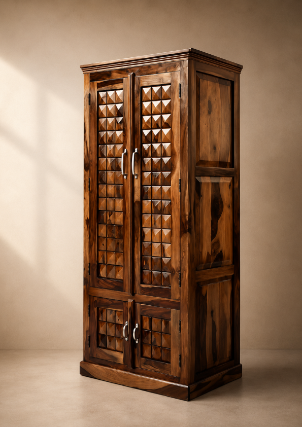 Aariv Wood Cabinet