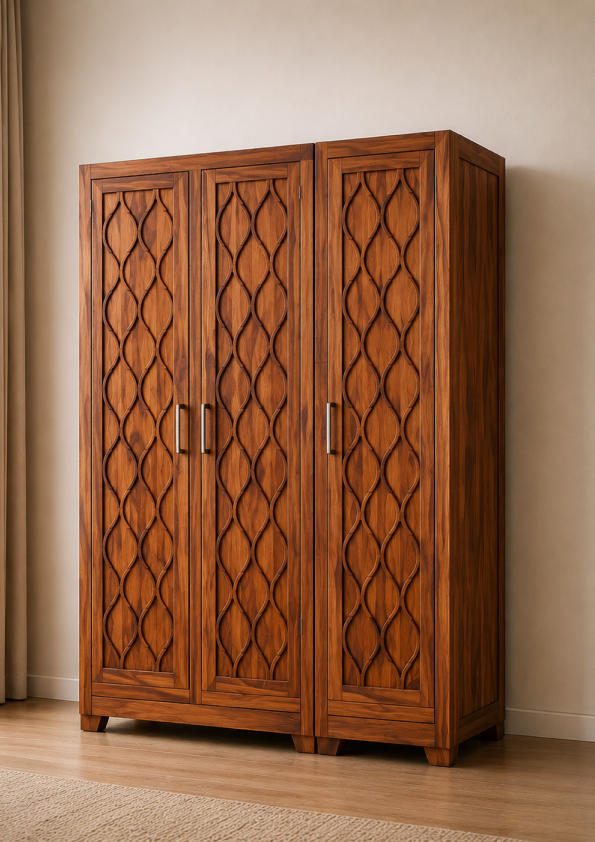 Revaan Wood Cabinet