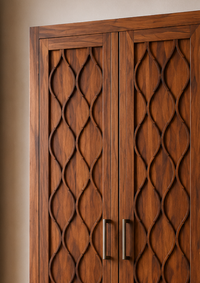 Revaan Wood Cabinet